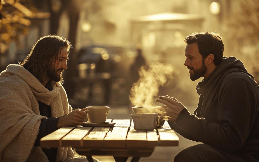 Starting your day with Jesus is like having coffee with your best friend